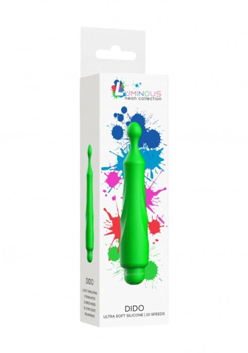 Dido - ABS Bullet With Silicone Sleeve - 10-Speeds - Green