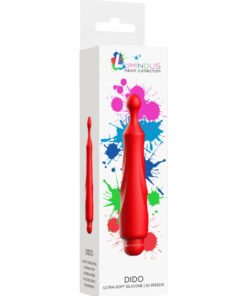 Dido - ABS Bullet With Silicone Sleeve - 10-Speeds - Red