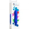 Ella - ABS Bullet With Silicone Sleeve - 10-Speeds - Royal Blue