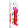 Ella - ABS Bullet With Silicone Sleeve - 10-Speeds - Red