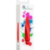 Myra - ABS Bullet With Silicone Sleeve - 10-Speeds - Red