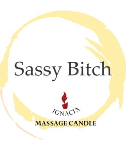 Massage Candle - Sassy Bitch - 150g
