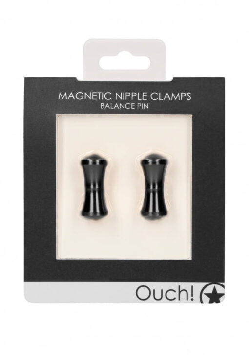Magnetic Nipple Clamps - Balance Pin - Black