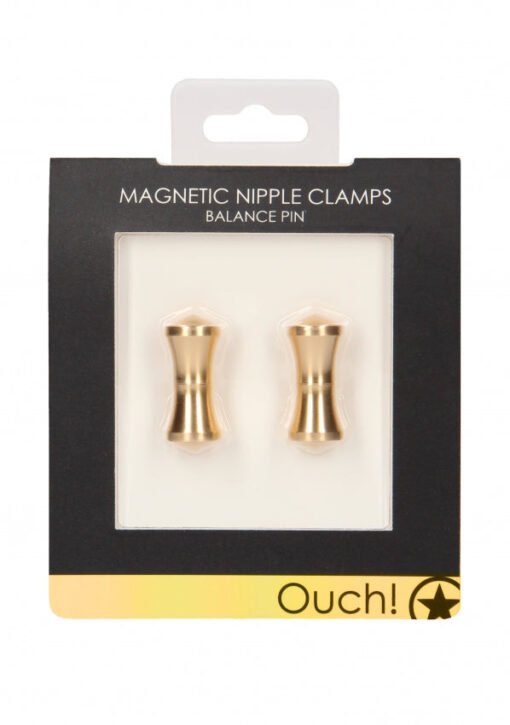 Magnetic Nipple Clamps - Balance Pin - Gold