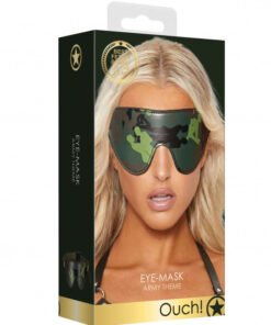 Eye-Mask - Army Theme - Green
