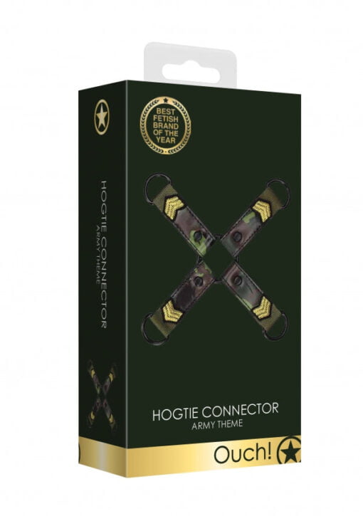 Hogtie Connector - Army Theme - Green
