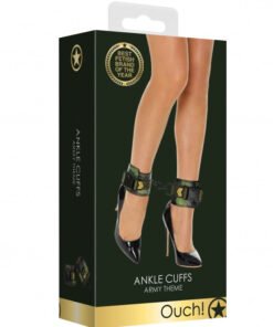 Ankle Cuffs - Army Theme - Green