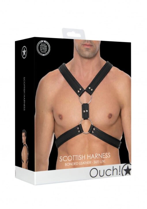 Scottish Harness - LXL - Black