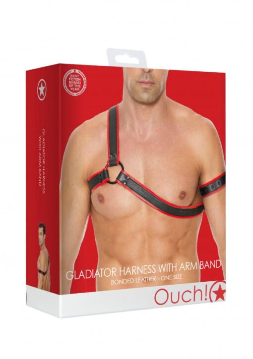 Gladiator Harness - One Size - Red