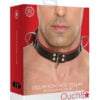 Deluxe Bondage Collar - One Size - Red