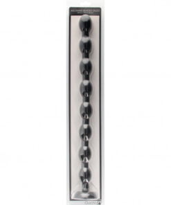 Ass Snake Beaded Dildo - 48 cm - Black