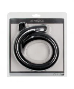 Ass Snake Dildo - 100 cm - Black