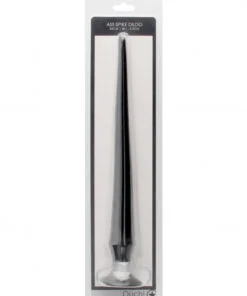 Ass Spike Dildo - 34 cm - Black