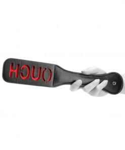 Bonded Leather Paddle "Ouch"