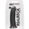 Silicone Dildo Without Balls - 19 x 2cm - Black