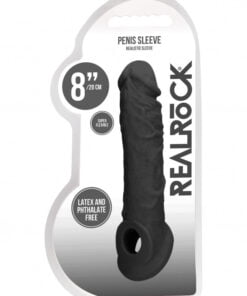 Penis Sleeve 8" - Black