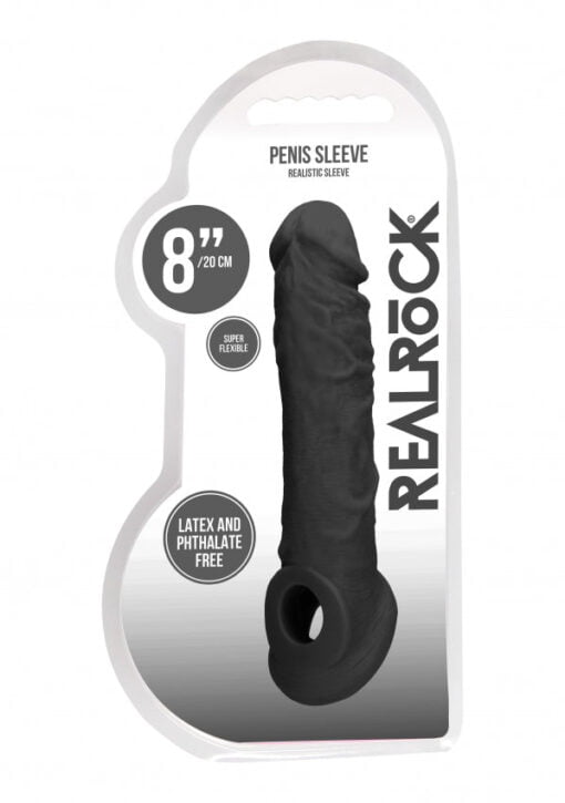 Penis Sleeve 8" - Black