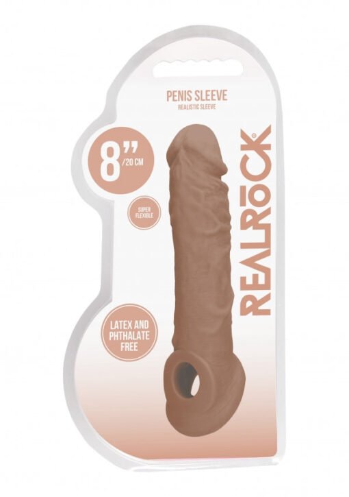 Penis Sleeve 8" - Tan