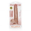 Straight Realistic Dildo with Balls and Suction Cup - 10''/ 25.5 cm