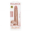 Straight Realistic Dildo with Balls and Suction Cup - 11''/ 28 cm