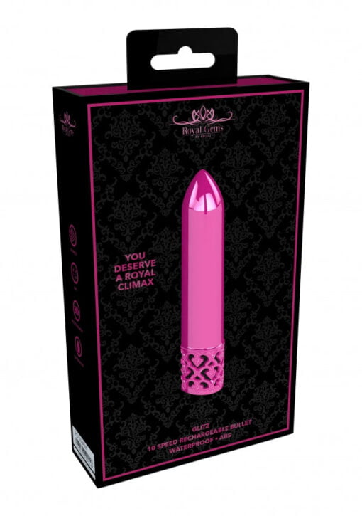 Glitz - Rechargeable ABS Bullet - Pink