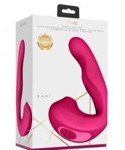 Zaki - Air Wave. Pulse Wave & G-Spot Vibrator - Pink