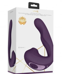 Zaki - Air Wave. Pulse Wave & G-Spot Vibrator - Purple