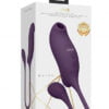 Quino - Air Wave & Vibrating Egg Vibrator - Purple