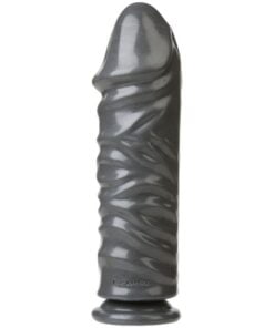 Bunker Buster 10.7in Anal Dildo Gun Metal