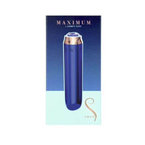 Maximum Comfy Cuff Rechargeable Bullet Blue - Image 3