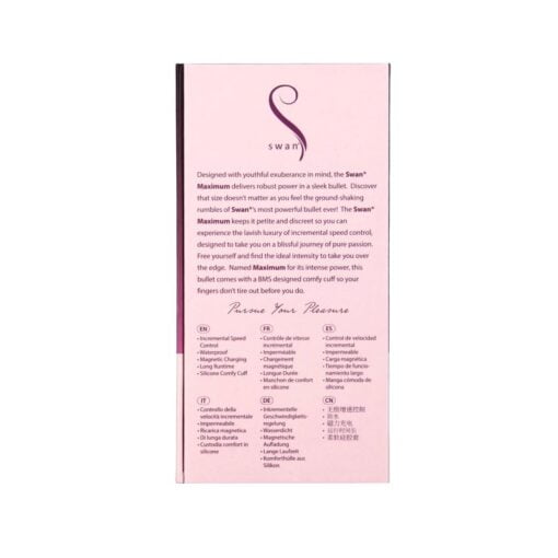 Maximum Comfy Cuff Rechargeable Bullet Pink - Image 6