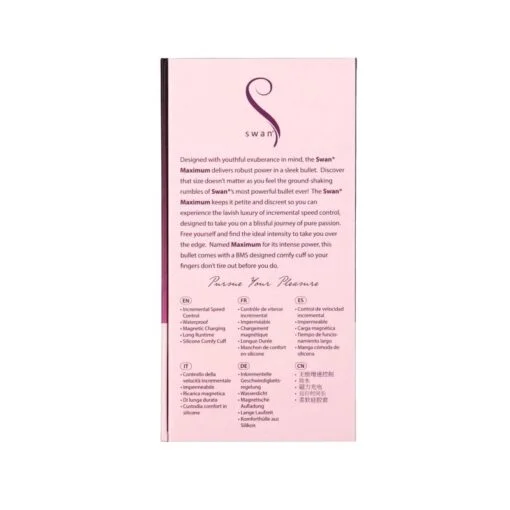 Maximum Comfy Cuff Rechargeable Bullet Pink - Image 6