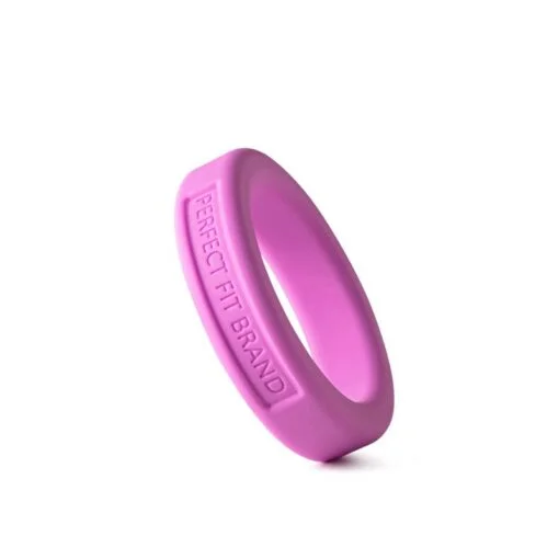 Classic Silicone Medium Stretch Penis Ring 36mm Pink - Image 3