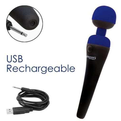 PalmPower Massage Wand Blue - Image 3