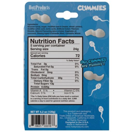 Cummies Sperm Shaped Gummies - Image 2