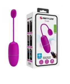 Vibrating Egg W/ App "Nymph" Purple