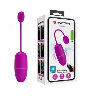 Vibrating Egg W/ App "Nymph" Purple