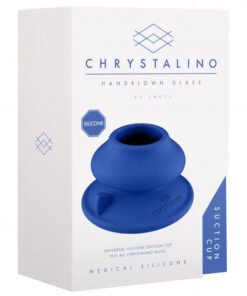 Chrystalino - Silicone Suction Cup - Blue