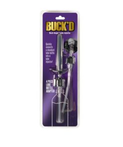 Buckd Lube Injector 4 Pc Bottle Adapter