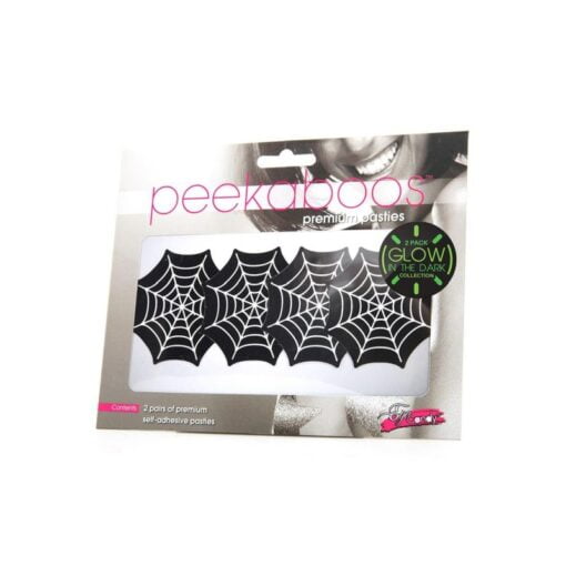 Glow In The Dark Webs Pasties - Image 2
