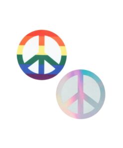 Pride Peace Sign Pasties
