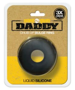 Daddy Silicone Ring Black