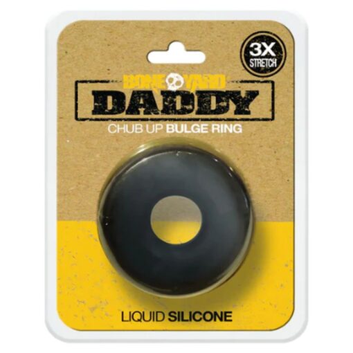 Daddy Silicone Ring Black