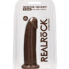 Silicone Dildo Without Balls 22 x 8cm Brown