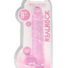 9 Inch / 23 cm Realistic Dildo With Balls - Pink