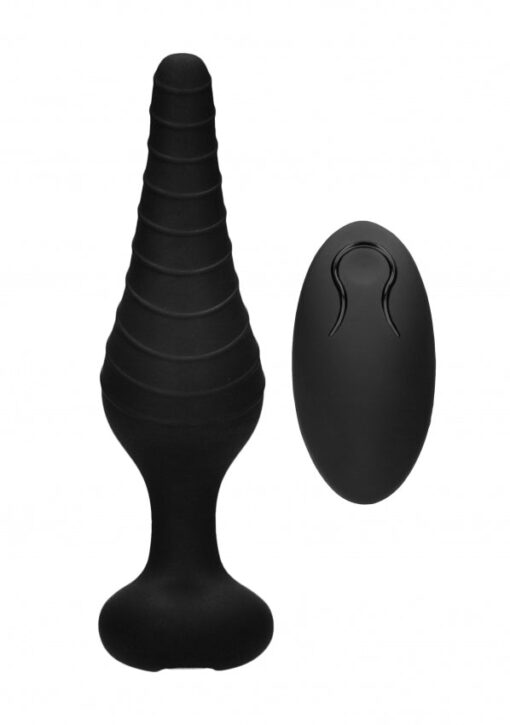 No 77 - Remote Controlled Vibrating Anal Plug - Back