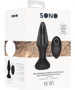 No 81 - Rechargeable Remote Controlled Self Penetrating Butt Pl