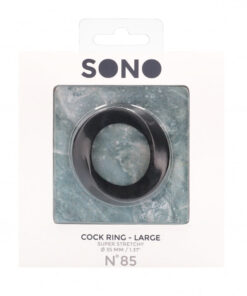 No 85 - Cock Ring - Large - Black