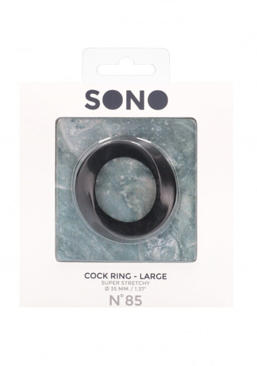 No 85 - Cock Ring - Large - Black