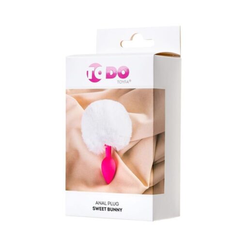 ToDo Sweet Bunny Anal Plug White - Image 2